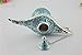 SY Crafts Enamel Metal Aladdin Genie Lamps Legend Aladdin Magic Lamp (Silver+Blue)