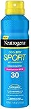 Neutrogena CoolDry Sport Sunscreen Spray, SPF 30 5.5 oz (Pack of 2)