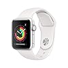 Apple Watch Series 3 (GPS, 38mm) - Silver Aluminum Case with White Sport Band