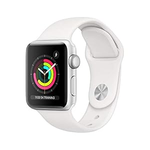 Apple-Watch-Series-3-GPS-38mm-Silver-Aluminum-Case-with-White-Sport-Band Apple Watch Series 3 (GPS, 38mm) - Silver Aluminum Case with White Sport Band