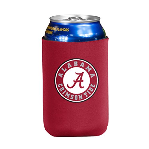 NCAA Alabama Crimson Tide Flat Drink Coozie