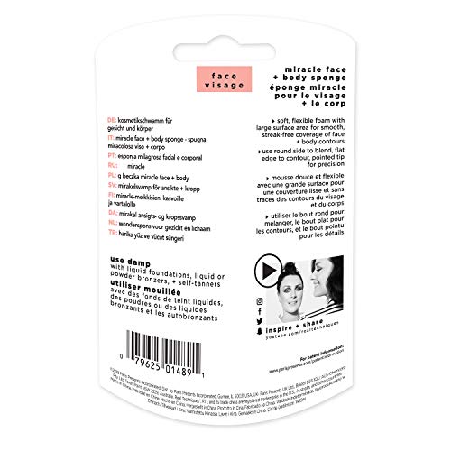 image for Real Techniques Cruelty Free Miracle Body Complexion Sponge, Ideal for