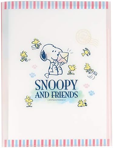 山野紙業 スヌーピー クリアファイル ルーズリーフケース付き レター B07rt7m9x1 424円 人気海外一番 100 品質保証 全品送料無料 即日出荷 Sale開催中