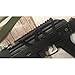 spina optics A-K Side Rail Scope Mount Quick Detach QD Gun Rail Base Mount with Picatinny Side Rail Mounting Black