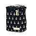 JuJuBe Fuel Cell Reusable/Insulated Bottle Bag and Lunchbox, Nautical Collection - The Admiral
