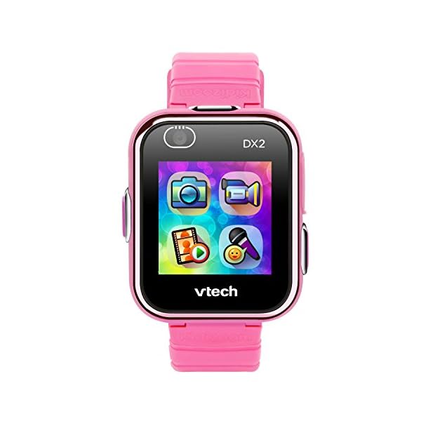VTech-193853-Kidizoom-Smart-Watch-Pink VTech 193853 Kidizoom Dual Camera Smart Watch-Pink, 1.5 x 4.6 x 22.4 cm