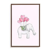 Framed Canvas Wall Art Cartoon Children's Room Canvas Prints Home Artwork Decoration for Living Room,Bedroom - 16x24 inches