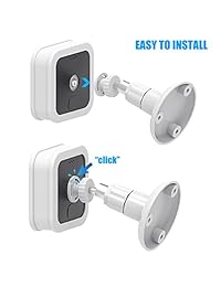 Soporte de pared para cámara Blink XT, compatible con Blink Home Security Camera System Accessories, 360 grados de protección ajustable Blink Outdoor Camera