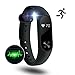 Fitness Tracker, Heart Rate Monitor Health Activity Tracker Waterproof Smart Watch, Mailiya Wearable Pedometer Sleep Monitor Calorie Counter Step Tracker Smart Wristband for iPhone & Android phones