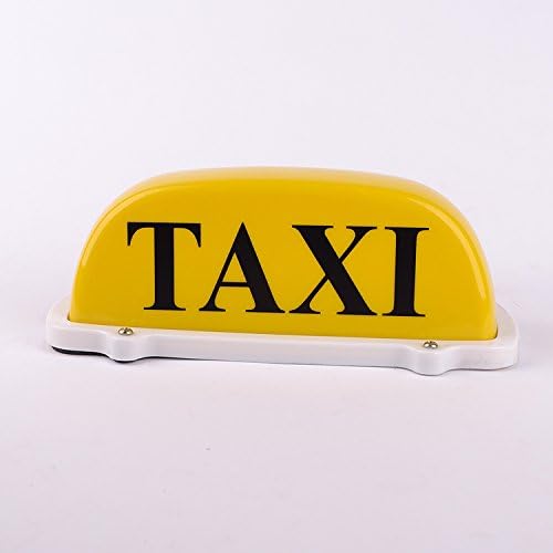12v Waterproof Taxi car Cab Top yellow Lamp Magnetic Car Vehicle Indicator Lights with 3m power cords