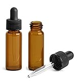 MagnaKoys® 1 Dram 1/8 oz Amber Glass Vials