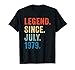 Legend July 1979 T-Shirt Vintage 40th Birthday Decorations