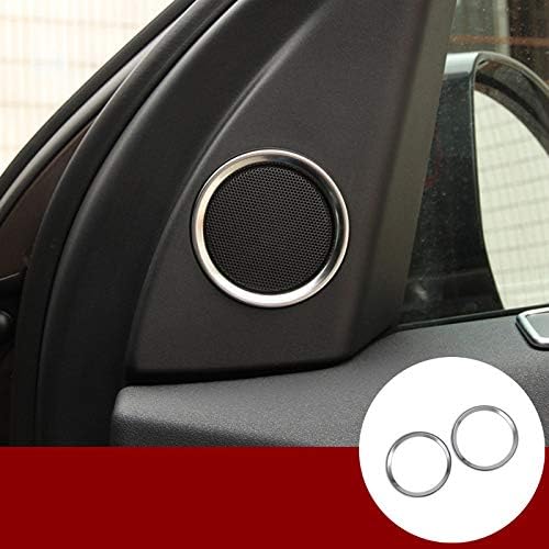 Inner Car Door Audio Speaker Cover Trim for Land Rover Discovery Sport 2015-2018