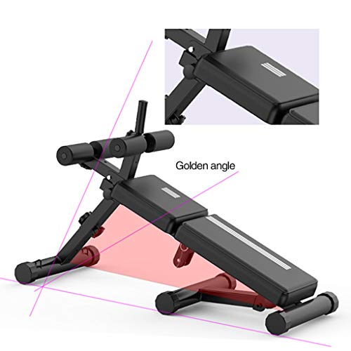 Cealu Fitness and Exersize Tool Adjustable Foldable Sit Up Bench Slant