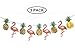 3-Pack Flamingo Decoration Banner,Hawaiian Luau Birthday Party Decoration,Party favors Garland Pineapple Ribbon Banners