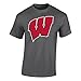 Wisconsin Badgers TShirt Heather Gray