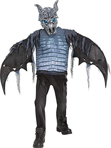 Scary Dragon Costumes For Child - Fun World Ice Dragon Child Costume,