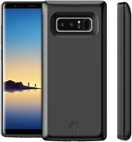 Galaxy Note 8 Battery Case 6500mAh, Himino Extended Battery Charger Case Rechargeable Power Bank Battery Charging Case for Samsung Galaxy Note 8 (Black)