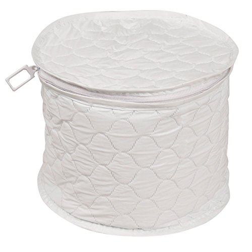 3 Piece+Tabletop+Quilted+Dinnerware+Storage