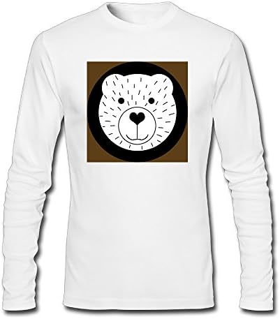 Nfas Mama Bear Men's Cool Long-Sleeve Cotton T-Shirt White XL