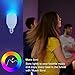 Larkkey Smart Light Bulb Wi-Fi Color LED Light Compatible with Alexa & Google Home, Dimmable Multicolored 60W Equivalent RGBW Color Mode, No Hub Required, A19 E26 / E27 Base Type, 7W, 2PCS