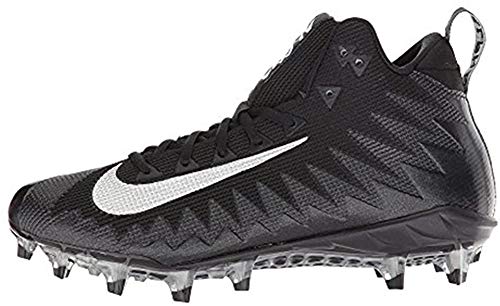 silver football cleats