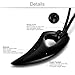 Jstyle Stainless Steel Necklace for Men Necklace Chain Spear Wolf Teeth Pendant Adjustable Chains