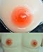 WitHelper Silicone Breast Adhesive Pasted Nipples for Costumes Party,Drag Queen,CD (Larger)