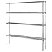 Sandusky Lee WS721274-C Industrial Welded Wire Shelving, 72