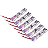 Gaoneng 6pcs 380mAh HV 1S Lipo Battery FPV Battery