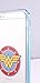 iPhone 6/6s (4.7)-Wonder Woman Case with Blue Bumper