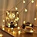 100 LED Globe String Lights, Ball Christmas Lights, Indoor / Outdoor Decorative Light, USB Powered, 39 Ft, Warm White Light - for Patio Garden Party Xmas Tree Wedding Decoration (NO INCLUE USB PLUG)
