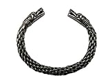 Asgard Viking Pagan Gothic Chunky Dragon Bracelet