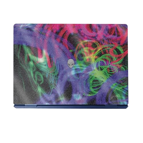 Glossy Glitter Laptop Skin Compatible with Alienware 16/16X Aurora (2025) - Neo…