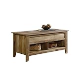 sauder dakota pass lift top coffee table craftsman oak finish