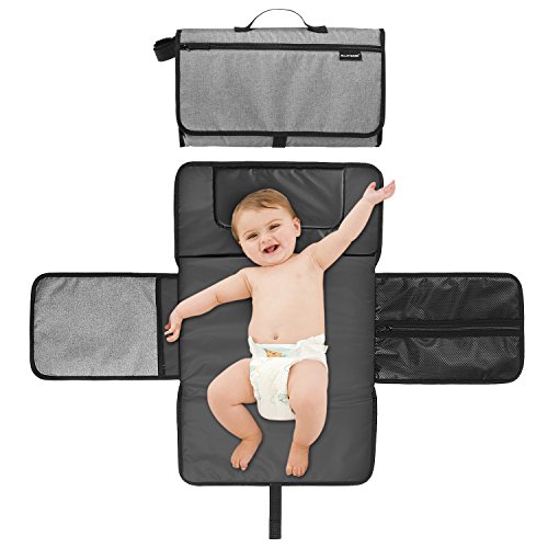 Foldable Waterproof Baby Diapers Changing Pad Kits Mattress, Unisex Replaceable Infant Covers Changing Station Mat, for Infants & Newborns