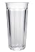 Luminarc Arc International Working Glass Storage Jar/Cooler with White Lid (Set of 4), 24 oz, Clear primary