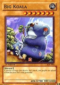 Yu-Gi-Oh! - Big Koala (IOC-004) - Invasion of Chaos - Unlimited Edition - Common
