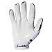 Franklin Sports Chicago Bears Youth NFL Football Receiver Gloves - Receiver Gloves For Kids - NFL Team Logos and Silicone Palm - Youth M/L Pair