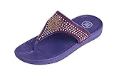 Tipi Toe Girls Rhinestone Thong Sandals