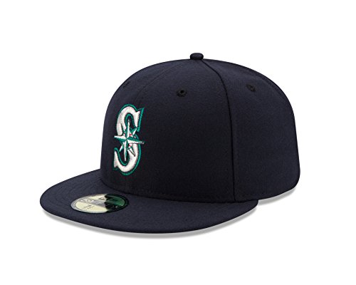 MLB Seattle Mariners Game AC On Field 59Fifty Fitted Cap-678