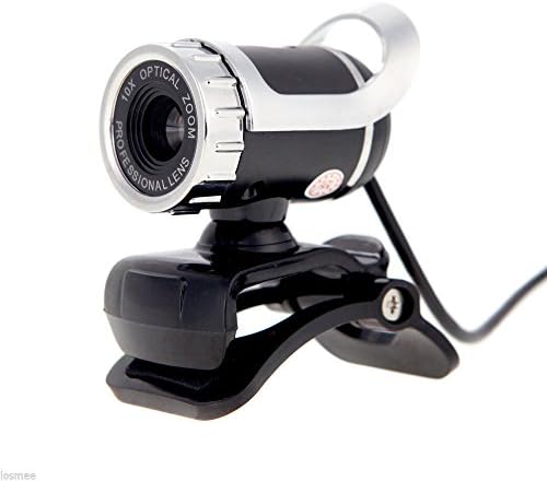 360°USB 2.0 1080P HD WebCam Web Camera Clip-on MIC for Desktop PC Laptops
