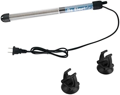 Hengyuanyi Glass Aquarium Heater Fish Tank Water Heater,Durable Use Aquarium Mini Submersible Fish Tank Adjustable Water Heater