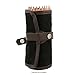 US Art Supply® Canvas Roll-Up Pencil Wrap & Holder