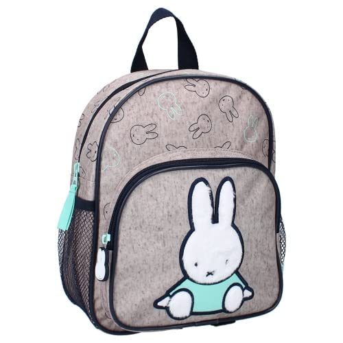 mybagstory - Backpack - Miffy - Child - School - Primary School - Nursery - Day Care - Nursery - Unisex School Bag - Size 29 cm - Adjustable Straps