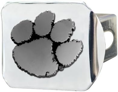Fanmats Ncaa Clemson University Tigers Chrome Hitch Cover
