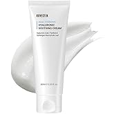 ROVECTIN Aqua Hyaluronic Soothing Cream - Skin Barrier Repair with Ceramide, Hyaluronic Acid, Niacinamide | Intense Hydrating Cream | Fragrance Free, Vegan, Korean Skincare (2.03 fl oz)
