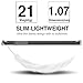 S7 Edge Case, MagicSky [Crystal Clear] [Air Hybrid] Shock-Absorbing Anti-Scratch Ultra Slim Bumper Case with Clear Back Panel Cover for Samsung Galaxy S7 Edge - Clear