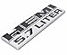 2PCs zorratin Black HEMI 5.7 LITER Chrome 3D Side Pillar Door Fender Trunk Emblem Badge Plate Decal with Sticker Set for Dodge Charger Ram 1500 Challenger Jeep Grand Cherokee
