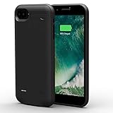 Battery Case Compatible for iPhone 8/7/6/6S, Attom Tech Light-Weight 3000mAh Ultra Slim Portable Charging Case Charger Support Audio/Data Sync Extended Battery Bank